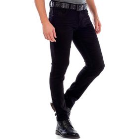 Cipo&Baxx CD319A Siyah Erkek Kot Pantolon