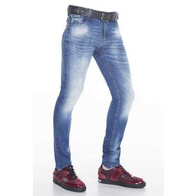 Cipo&Baxx CD319B Açık Mavi Erkek Kot Pantolon