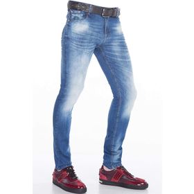 Cipo&Baxx CD319B Açık Mavi Erkek Kot Pantolon