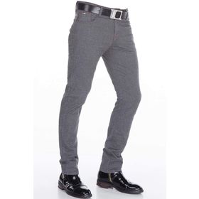 Cipo&Baxx CD372A Koyu Gri Erkek Kot Pantolon