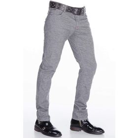 Cipo&Baxx CD372B Gri Erkek Kot Pantolon