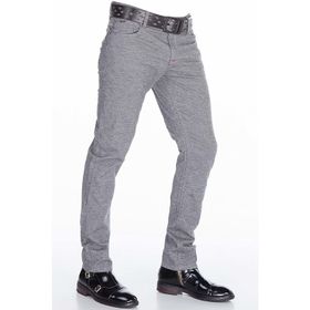 Cipo&Baxx CD372B Gri Erkek Kot Pantolon