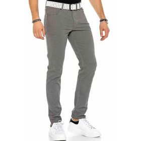 Cipo&Baxx CD372B Gri Erkek Kot Pantolon