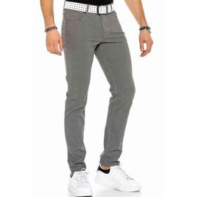 Cipo&Baxx CD372B Gri Erkek Kot Pantolon