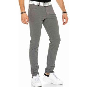 Cipo&Baxx CD372B Gri Erkek Kot Pantolon