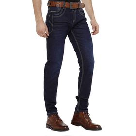 Cipo&Baxx CD395 Lacivert Erkek Kot Pantolon