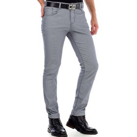 Cipo&Baxx CD432 İnce Yazlık Keten Açık Renk Erkek Pantolon