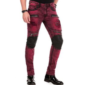 Cipo&Baxx CD481 Bordo Erkek Pantolon