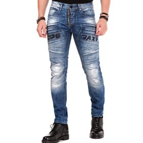 Cipo&Baxx CD491 Mavi Erkek Kot Pantolon