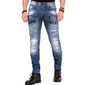 Cipo&Baxx CD491 Mavi Erkek Kot Pantolon