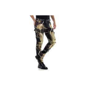 Cipo&Baxx CD494 Sunburst Rockstar Kargo Motorcu Erkek Pantolon