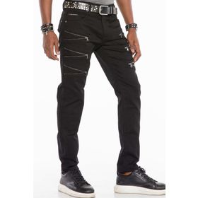 Cipo&Baxx CD509 Siyah Erkek Kot Pantolon