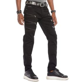 Cipo&Baxx CD509 Siyah Erkek Kot Pantolon