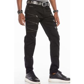 Cipo&Baxx CD509 Siyah Erkek Kot Pantolon