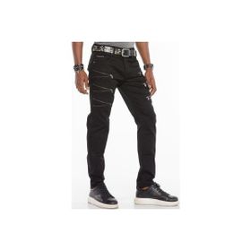 Cipo&Baxx CD509 Siyah Erkek Kot Pantolon