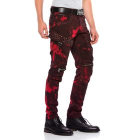 Cipo&Baxx CD558 Bordo Erkek Pantolon
