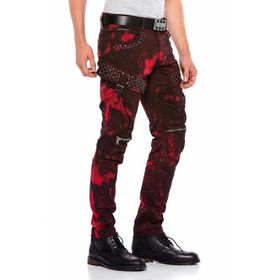 Cipo&Baxx CD558 Bordo Erkek Pantolon