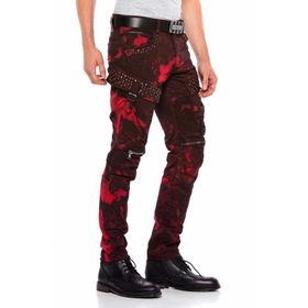 Cipo&Baxx CD558 Bordo Erkek Pantolon
