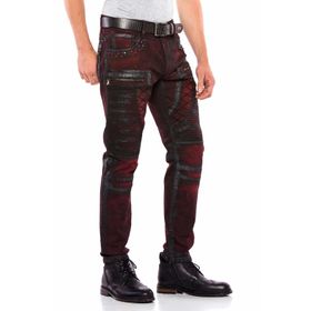 Cipo&Baxx CD581 Bordo Erkek Kot Pantolon