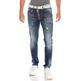 Cipo&Baxx Cd658 Boyalı Kadın Kot Pantolon