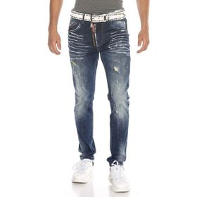 Cipo&Baxx Cd658 Boyalı Kadın Kot Pantolon