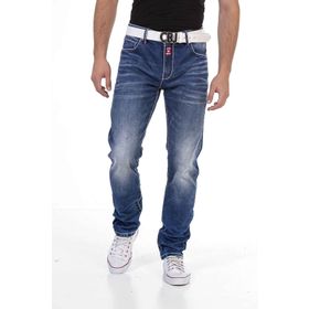 Cipo&Baxx Cd704 Regular Labelled Mavi Kadın Kot Pantolon