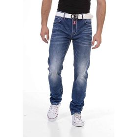 Cipo&Baxx Cd704 Regular Labelled Mavi Kadın Kot Pantolon