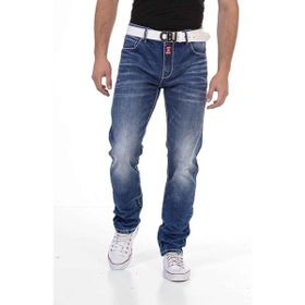 Cipo&Baxx Cd704 Regular Labelled Mavi Kadın Kot Pantolon
