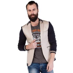 Cipo&Baxx CJ126 Bej Erkek Spor Blazer Ceket