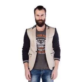 Cipo&Baxx CJ126 Bej Erkek Spor Blazer Ceket