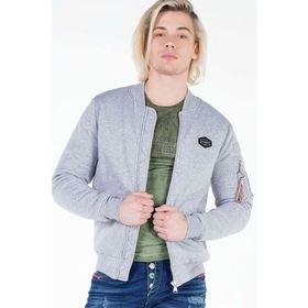 Cipo&Baxx CJ151 Açık Gri Erkek Mont