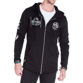 Cipo&Baxx CL240 Siyah Kapüşonlu Erkek Sweatshirt