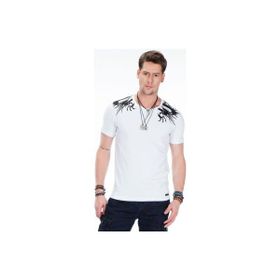 Cipo&Baxx CT376 Siyah Beyaz Erkek T-shirt