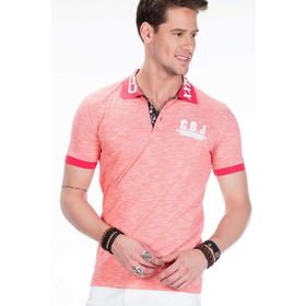 Cipo&Baxx CT416 Pembe Erkek T-Shirt