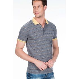 Cipo&Baxx CT440 Gri Sarı Erkek T-shirt