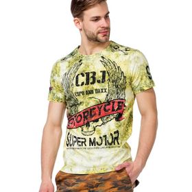 Cipo&Baxx CT458 Yeşil Erkek T-shirt