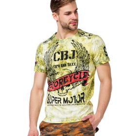 Cipo&Baxx CT458 Yeşil Erkek T-shirt