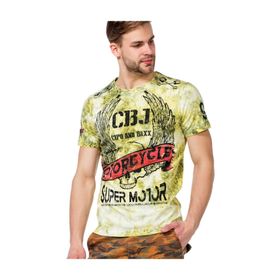 Cipo&Baxx CT458 Yeşil Erkek T-shirt