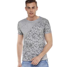 Cipo&Baxx CT469 Gri Erkek T-shirt