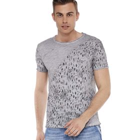 Cipo&Baxx CT469 Gri Erkek T-shirt