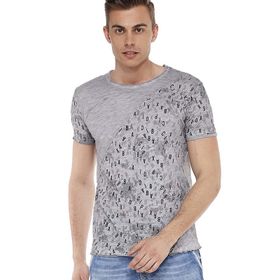 Cipo&Baxx CT469 Gri Erkek T-shirt