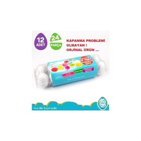 Circle Toys 12'li Geometrik Yumurta Eşleme Oyunu