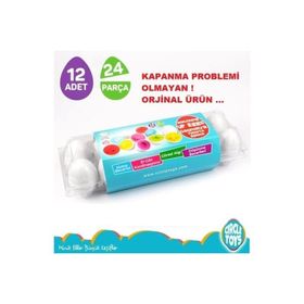 Circle Toys 12'li Geometrik Yumurta Eşleme Oyunu