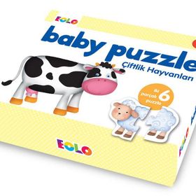 Circle Toys Çiftlik Hayvanları Baby Puzzle