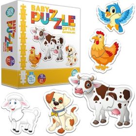 Circle Toys Çiftlik Hayvanları Baby Puzzle