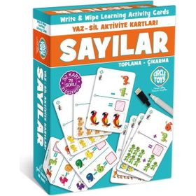 Circle Toys CRCL014 Yaz Sil Sayılar