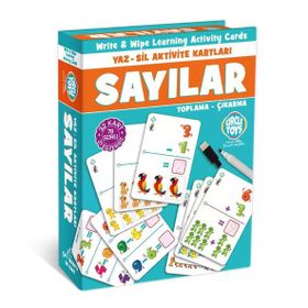 Circle Toys CRCL014 Yaz Sil Sayılar