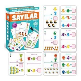 Circle Toys CRCL014 Yaz Sil Sayılar