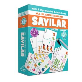 Circle Toys CRCL014 Yaz Sil Sayılar