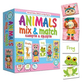 Circle Toys CRCL031 Animals Mix & Match